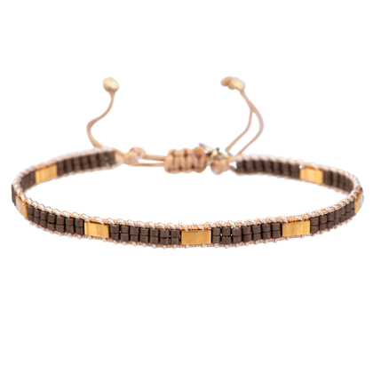 heart bracelet brown - pict. 2