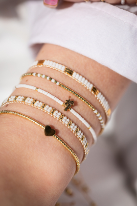 heart bracelet gold - pict. 4