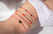 heart bracelet peach - pict. 2
