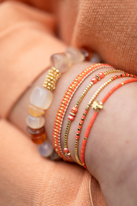 palm summer peach orange - pict. 5