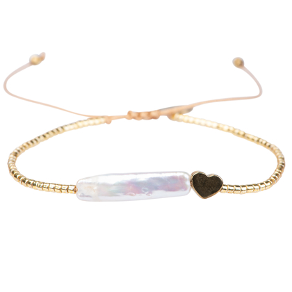 pearl heart gold - pict. 1
