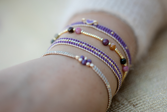 alix paars gold - afb. 2