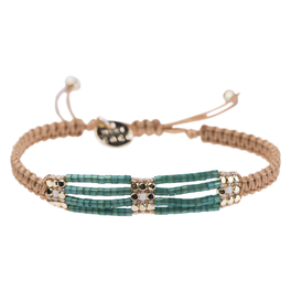 avelie sea green / white / gold