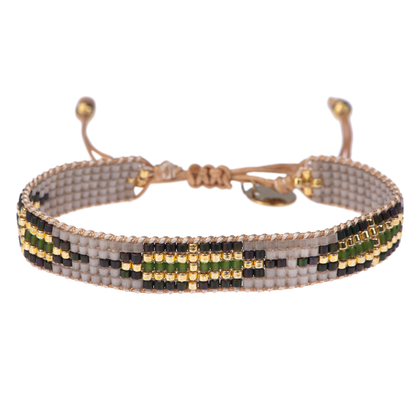 gigi green gold silk - afb. 1