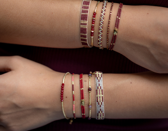 love you 2 bordeaux gold - afb. 6