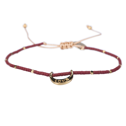 love you to the moon red bordeaux gold - afb. 1