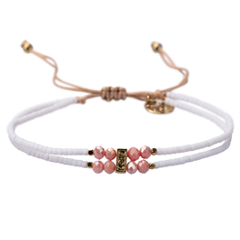love crystal white coral crystal gold