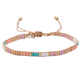 luna multicolor pink aqua gold