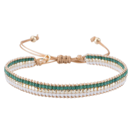 mardi sea green white gold