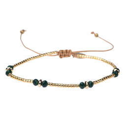 romee green emerald gold