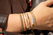 rosa brown cerise champagne gold - afb. 3