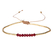 sara burgundy gold - afb. 1