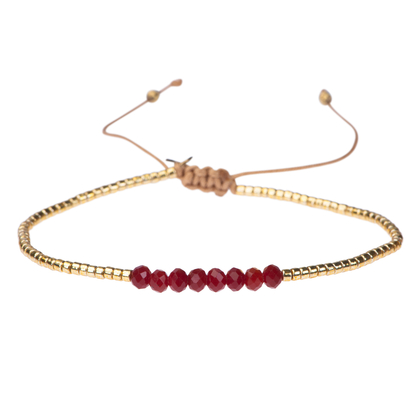 sara burgundy gold - afb. 1