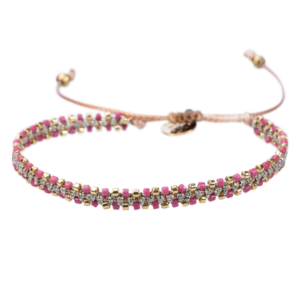 summer multicolor cerise pink peach orange gold - afb. 5