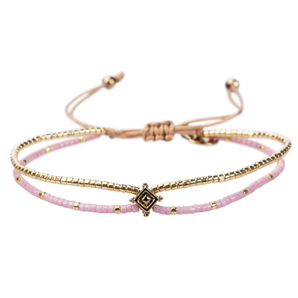 summer multicolor lila pink peach gold - afb. 4