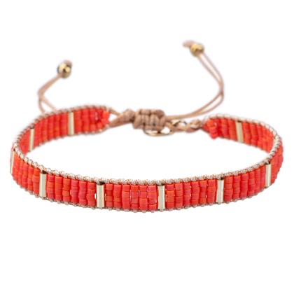 summer multicolor peach orange pink peach gold - afb. 2